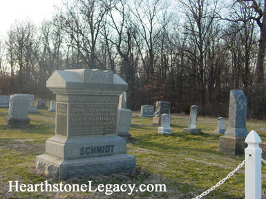 St. Peters Lutheran Cemetery near Alma, Missouri in Lafayette County, MO 02